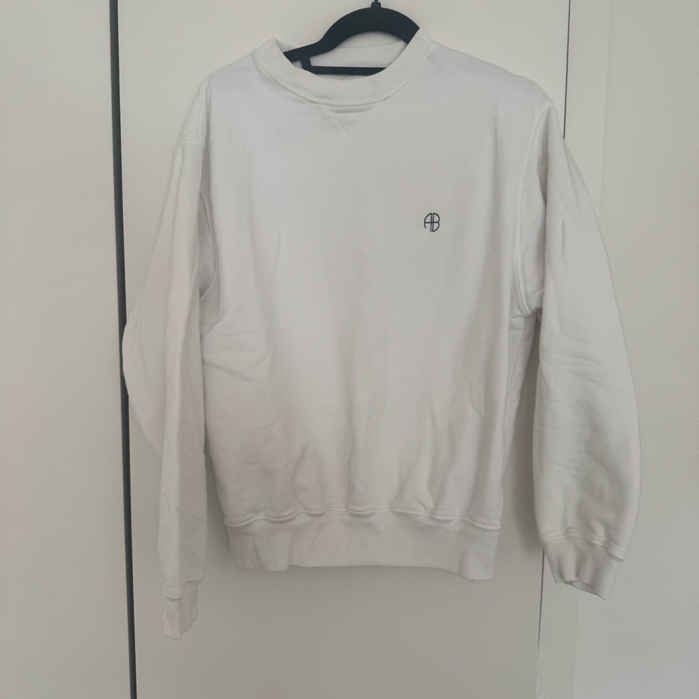 Anine Bing White Outlaws Sweatshitt